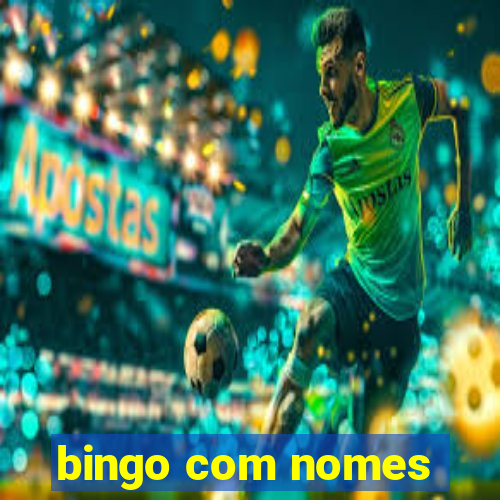 bingo com nomes